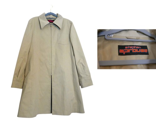 Vintage stephen sprouse coat - sprouse,